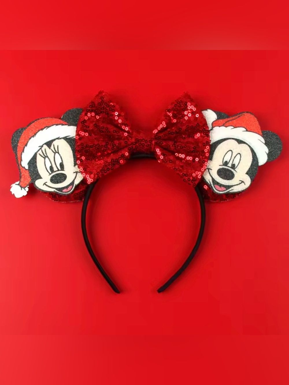 Christmas Minnie & Mickey Ears